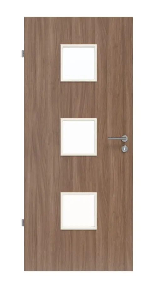 Zdjęcie drzwi wewnętrznych orzech włoski Noce NU 736 Typ LA-3 PortaLit-CPL - Westag & Getalit