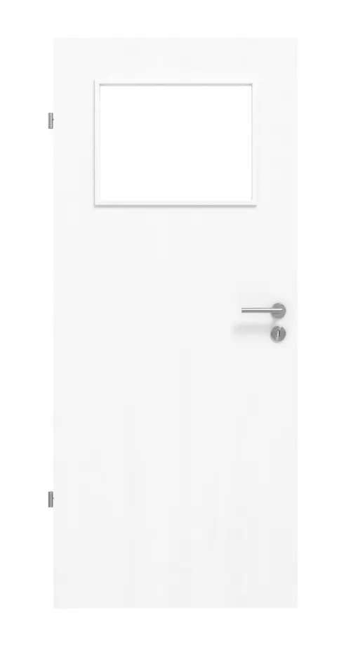 Widok frontowy: jesion biały ES 242 Typ LA-40 PortaLit drzwi pokojowe - Westag & Getalit