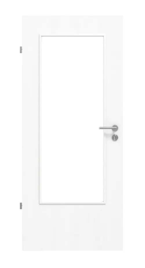 Widok frontowy jesion biały ES 242 LA-DIN PortaLit drzwi pokojowe - Westag & Getalit