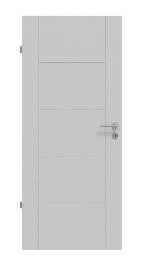 Widok frontowy Signum 13 Basic lakier szary RAL 7035 drzwi wewnętrzne - Huga