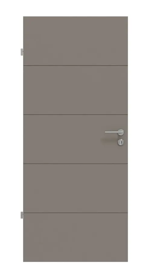 HÖRMANN drzwi wewnętrzne Groove 15 taupe RAL 7048 lakier DesignLine
