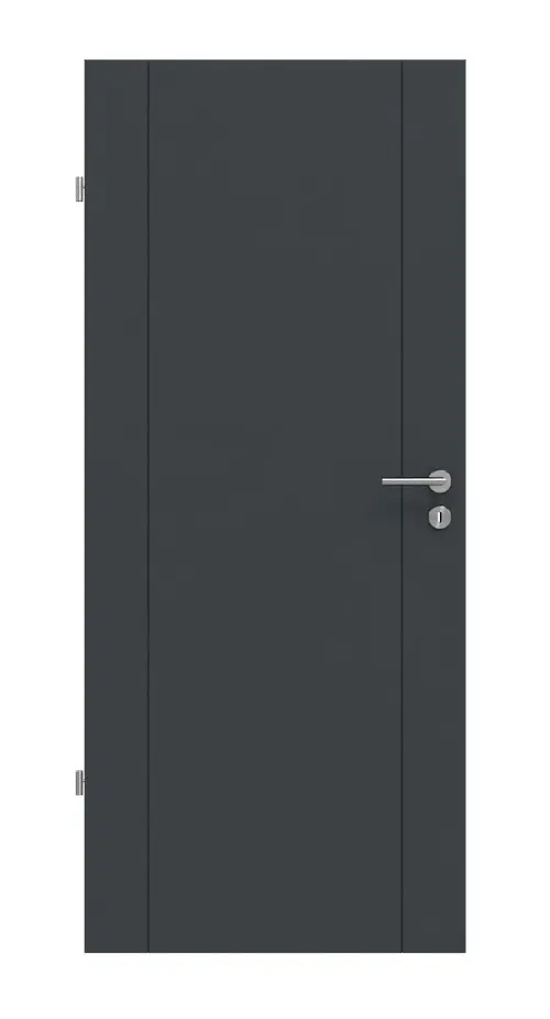 HÖRMANN Drzwi wewnętrzne Groove 16, lakier antracyt szary, DesignLine