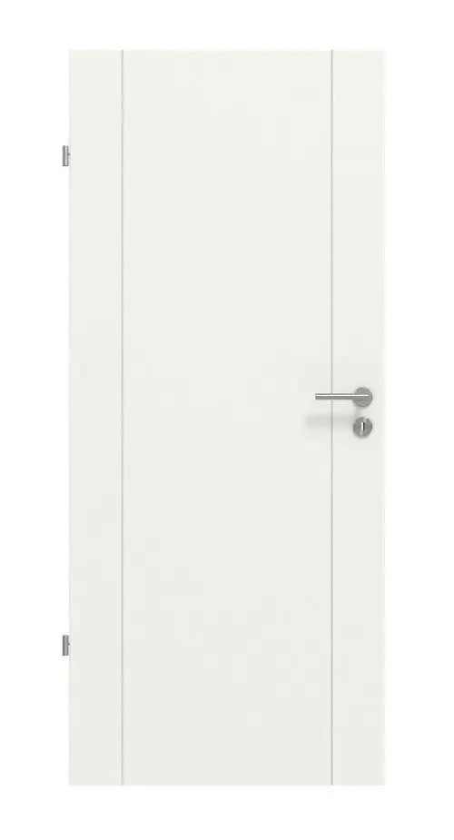 Widok frontowy Signum 16 Basic lakier biały beskidzki RAL 9016 drzwi wewnętrzne - Huga