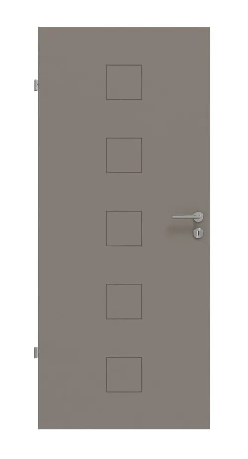 HÖRMANN drzwi wewnętrzne Groove 19 taupe RAL 7048 lakier DesignLine