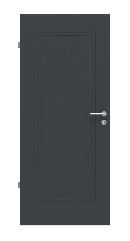 HÖRMANN drzwi wewnętrzne Groove 21 szary antracytowy RAL 7016 lakier DesignLine