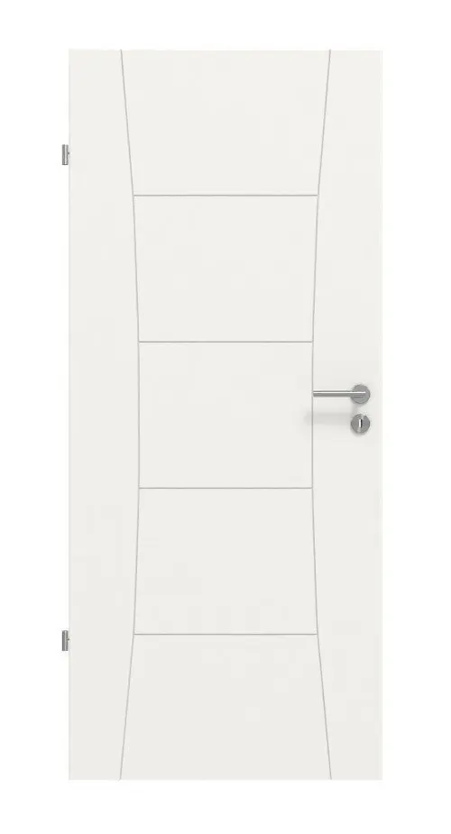 Drzwi wewnętrzne HÖRMANN Groove 22 biały lakier DesignLine