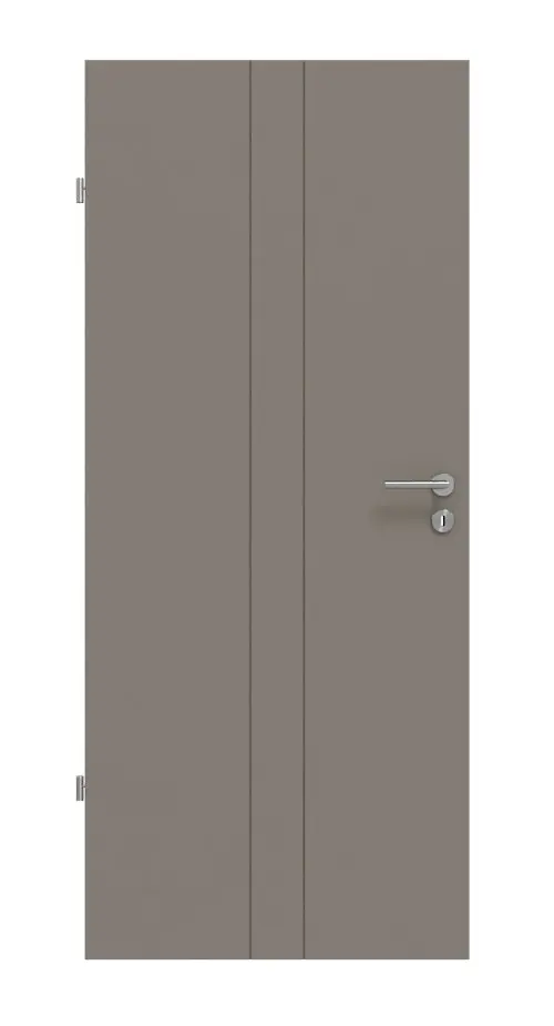 HÖRMANN drzwi wewnętrzne Groove 23 taupe RAL 7048 lakier DesignLine