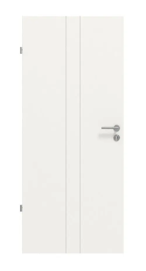 Widok frontowy Signum 23 Basic lakier biały beskidzki RAL 9016 drzwi wewnętrzne - Huga