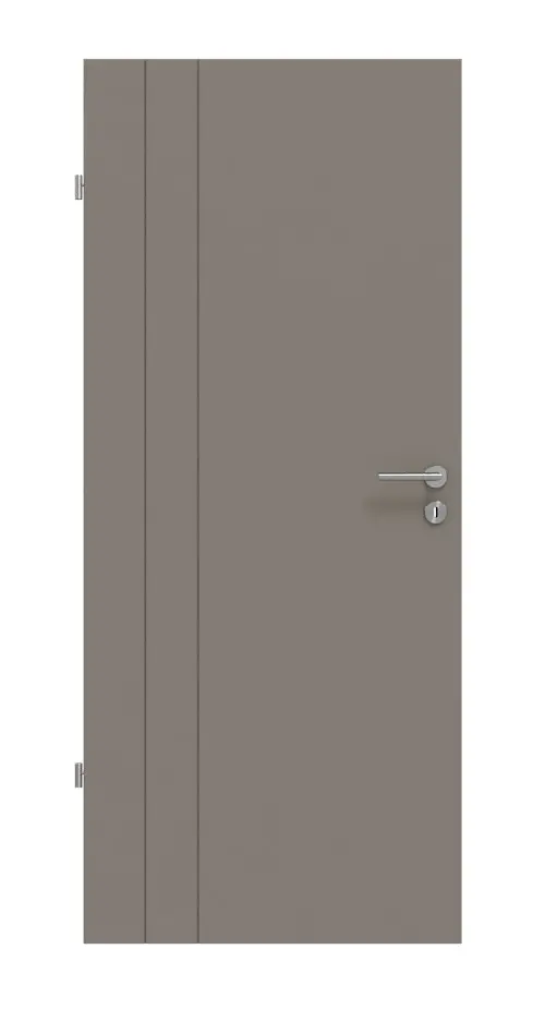 HÖRMANN drzwi wewnętrzne Groove 39 taupe RAL 7048 lakier DesignLine