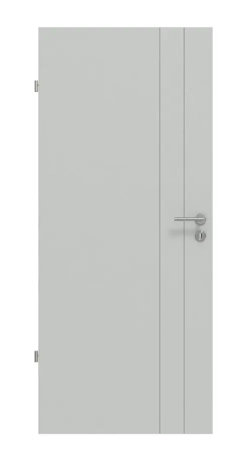 HÖRMANN drzwi wewnętrzne Groove 44 szary RAL 7035 lakier DesignLine