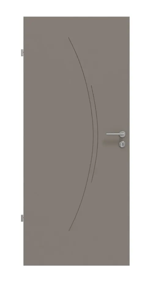 HÖRMANN drzwi wewnętrzne Groove 49 taupe RAL 7048 lakier DesignLine