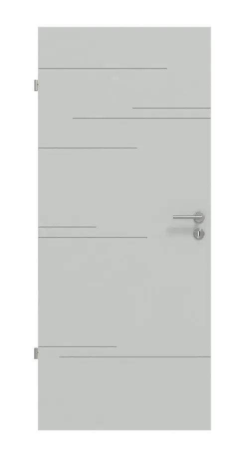 HÖRMANN drzwi wewnętrzne Groove 50 szary RAL 7035 lakier DesignLine