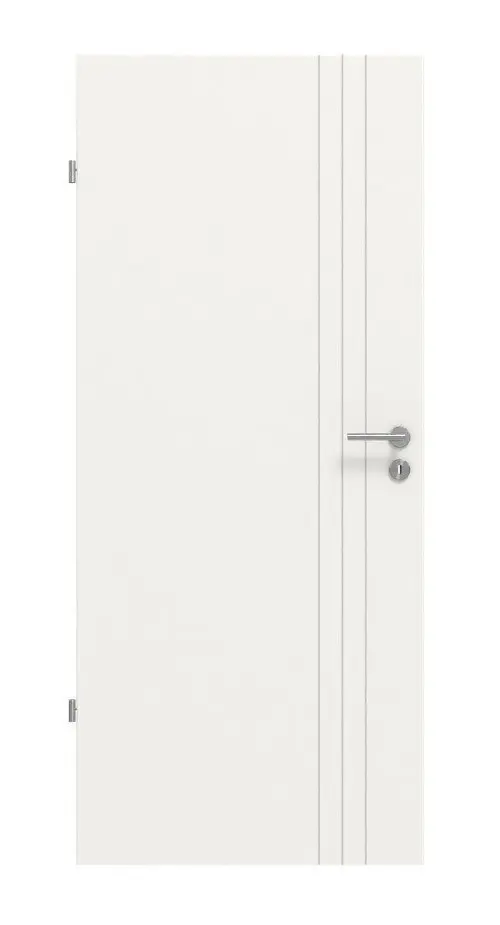 HÖRMANN drzwi wewnętrzne Groove 85 biały lakier DesignLine