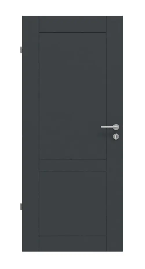 HÖRMANN drzwi wewnętrzne Groove 92 szary antracytowy RAL 7016 lakier DesignLine