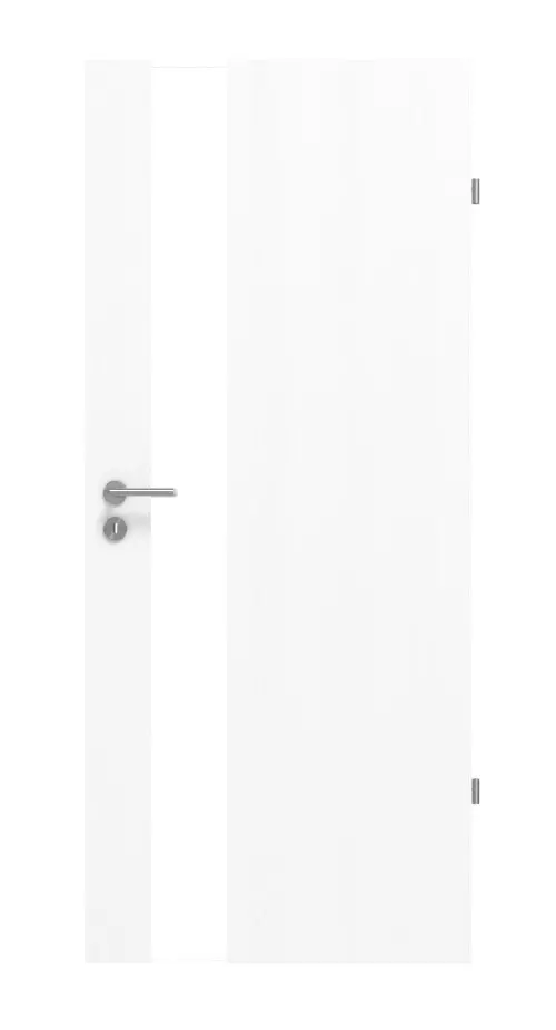 WESTAG drzwi wewnętrzne Lineo Typ 3702 jesion arctic biały ESR 222 PortaLit CPL z przeszkleniem Lb