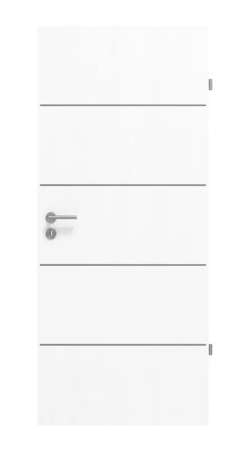 Widok frontowy: jesion biały Pore Es 242 Portalit drzwi wewnętrzne Lineo Typ 3605 - Westag & Getalit