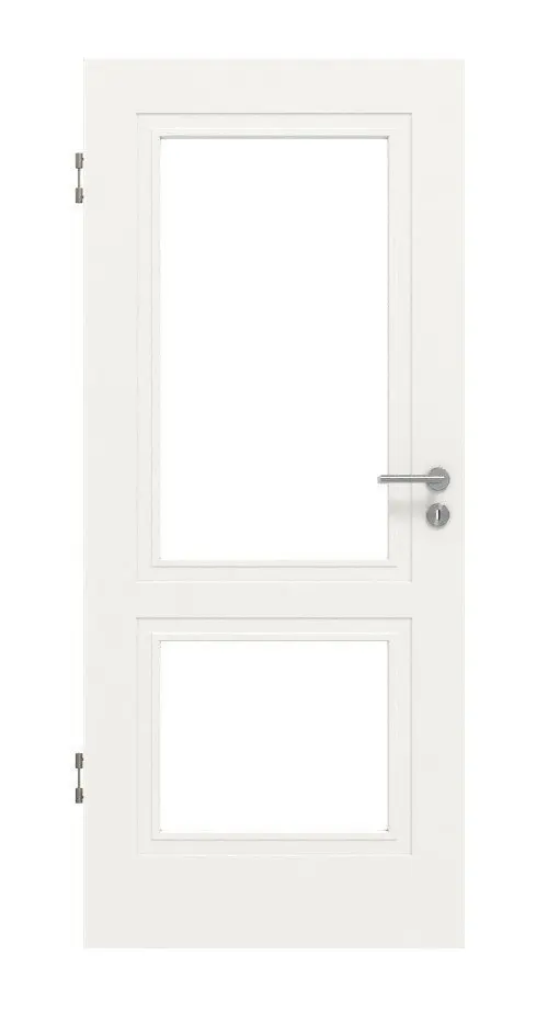 Widok frontowy Montana 2 LA ClassicLine biały lakier drzwi wewnętrzne - Hörmann