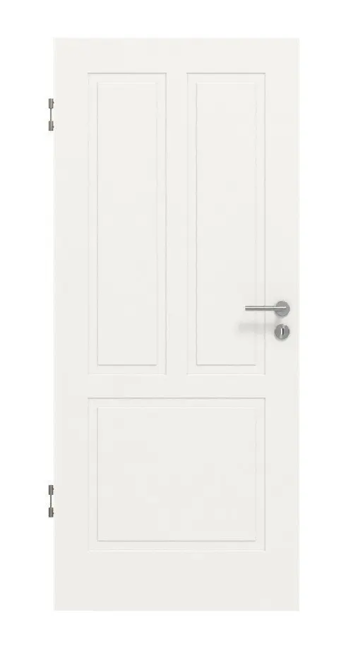 Widok frontowy drzwi wewnętrznych Montana 3 ClassicLine biały lakier - Hörmann