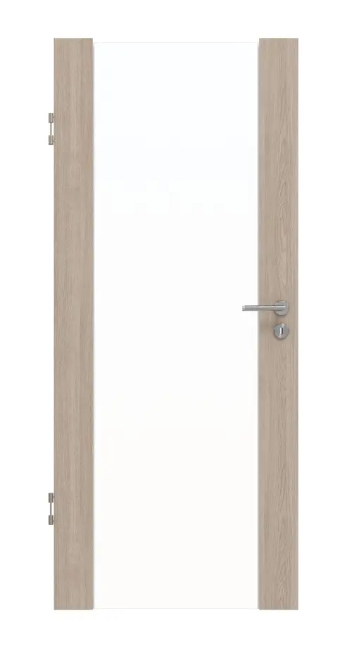 Widok frontowy drzwi wewnętrznych Sueno 1 Basic Durat dąb szary - Huga