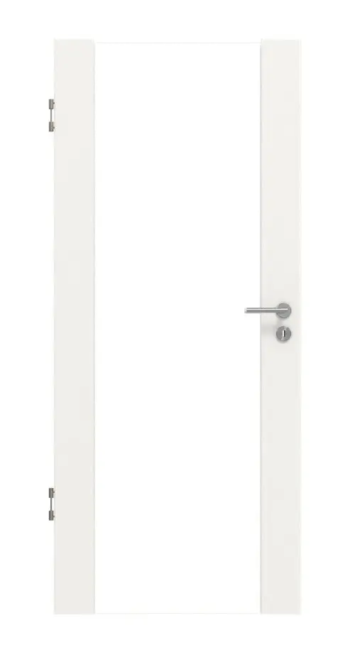 Widok frontowy Sueno 1 Basic Durat biały beskidzki RAL 9016 drzwi wewnętrzne - Huga