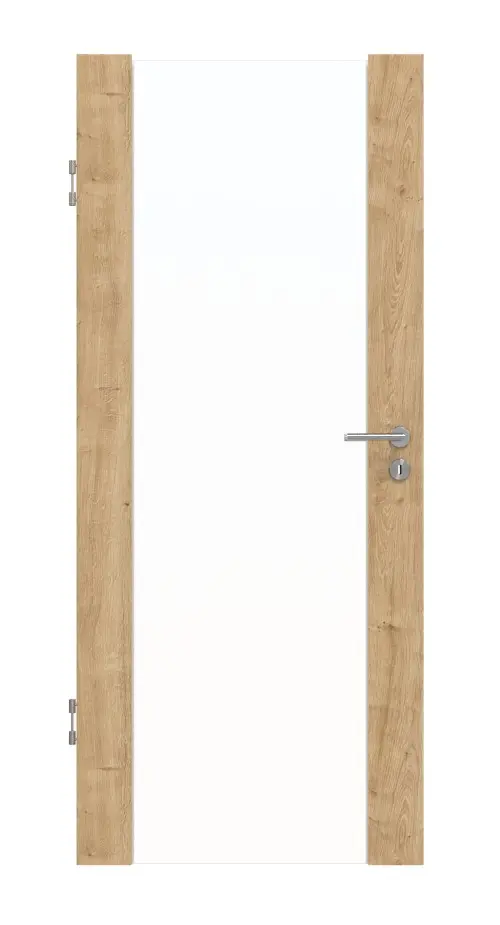 Widok frontowy drzwi wewnętrznych Sueno 1 Basic Durat dąb sękaty - Huga