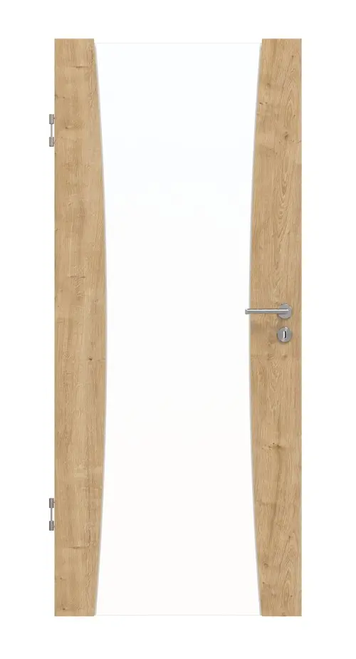 Widok frontowy drzwi wewnętrznych Sueno 2 Basic Durat dąb sękaty - Huga