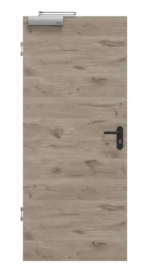 HÖRMANN drzwi dymoszczelne dąb północny wzdłuż Duradecor ProLine