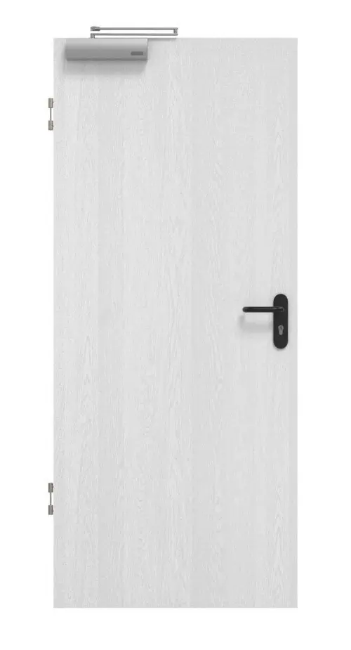 HÖRMANN drzwi dymoszczelne dąb biały Duradecor ProLine