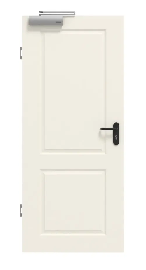 Widok frontowy marki GARANT drzwi dymoszczelne Como C2 biały lakier