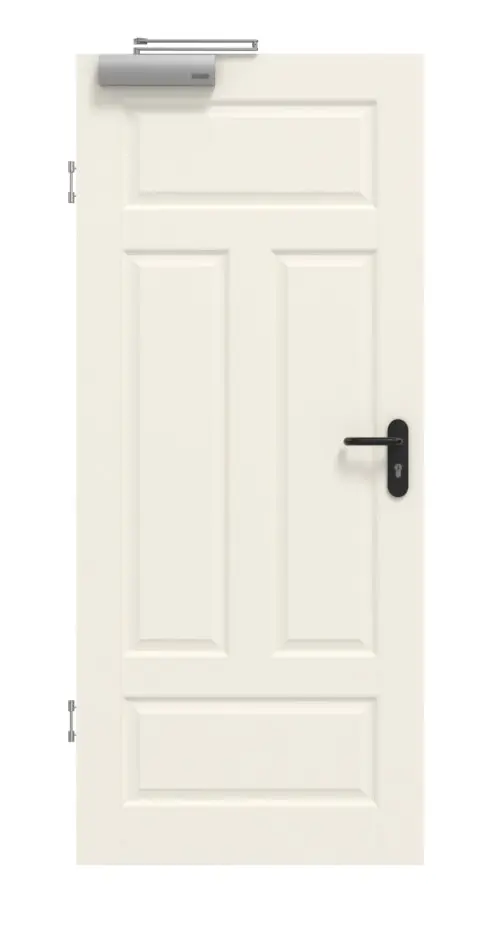 Widok frontowy marki GARANT drzwi dymoszczelne Como CK1 biały lakier