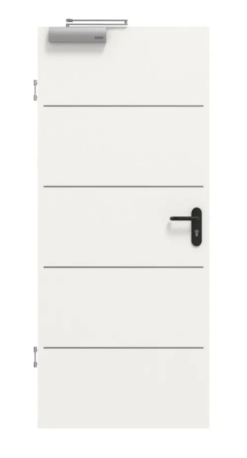 GARANT Drzwi dymoszczelne Corona 830 biały lakier 9016 CePaL