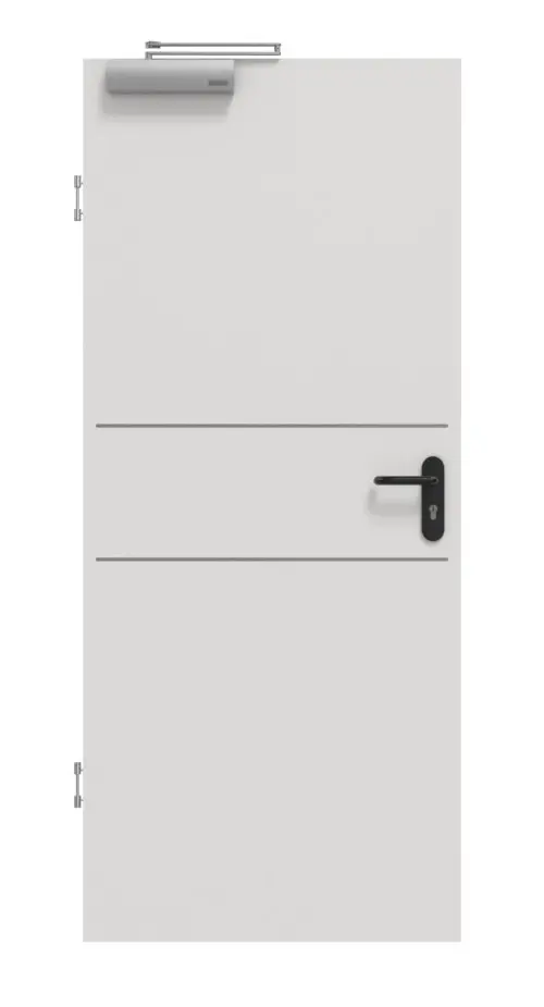 GARANT Drzwi dymoszczelne Corona 832 Silver Grey CePaL