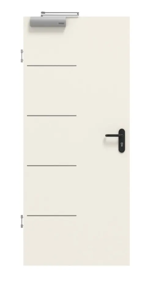 GARANT Drzwi dymoszczelne Corona 834 biały lakier 9010 CePaL
