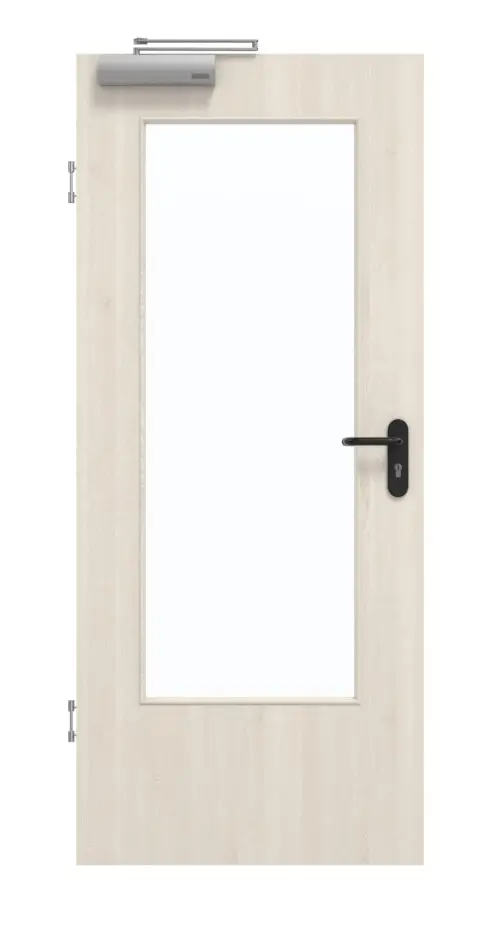 GARANT drzwi dymoszczelne Authentic Perl CePaL z przeszkleniem LA-DIN