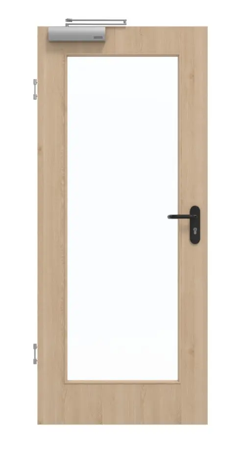 GARANT Drzwi przeciwpożarowe Authentic Achat CePaL z przeszkleniem LA-2