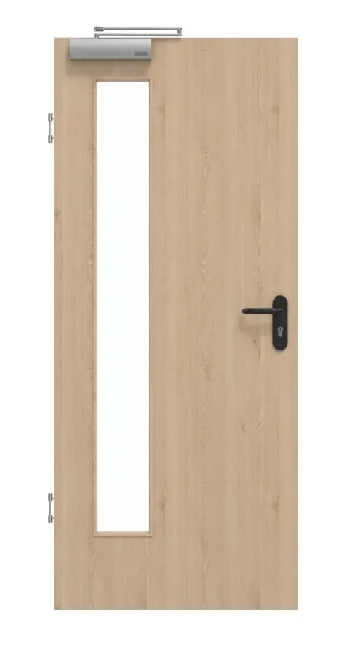GARANT drzwi dymoszczelne Authentic Achat CePaL z przeszkleniem LA-4 po stronie zawiasów