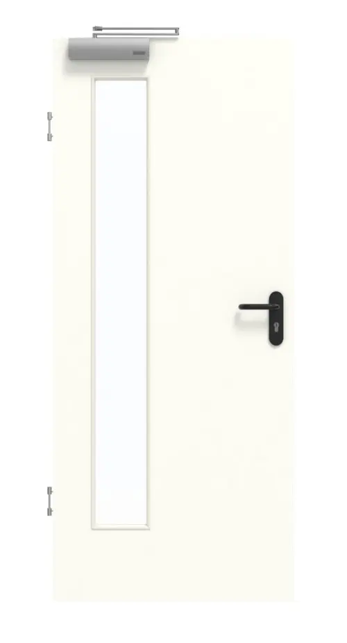 Garant drzwi dymoszczelne W1000ST9 Premium biały GHK08 z przeszkleniem LA-4 po stronie zawiasów