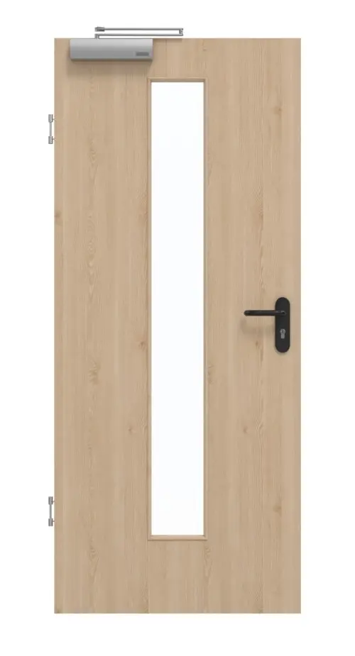 GARANT drzwi dymoszczelne Authentic Achat GCK08 z przeszkleniem LA-4 na środku