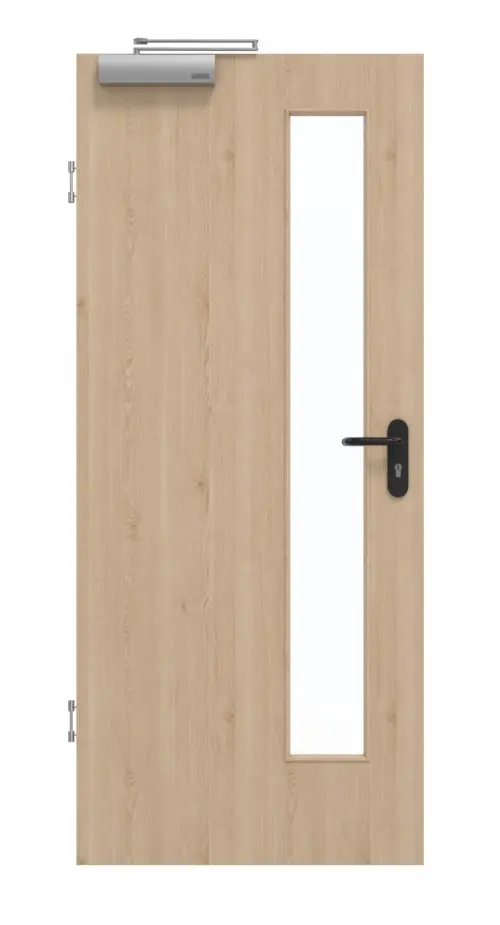 GARANT drzwi dymoszczelne Authentic Achat CePaL z przeszkleniem LA-4 po stronie zamka