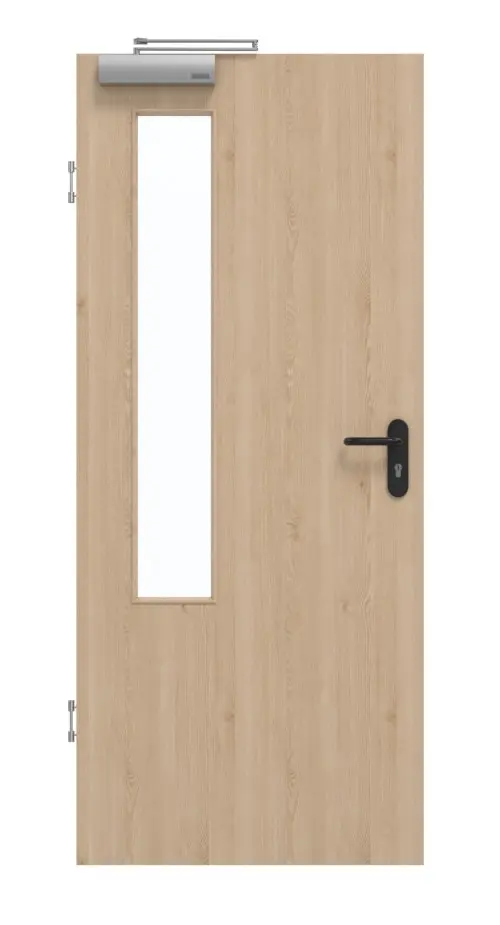 GARANT drzwi dymoszczelne Authentic Achat CePaL z przeszkleniem LA-5 po stronie zawiasów