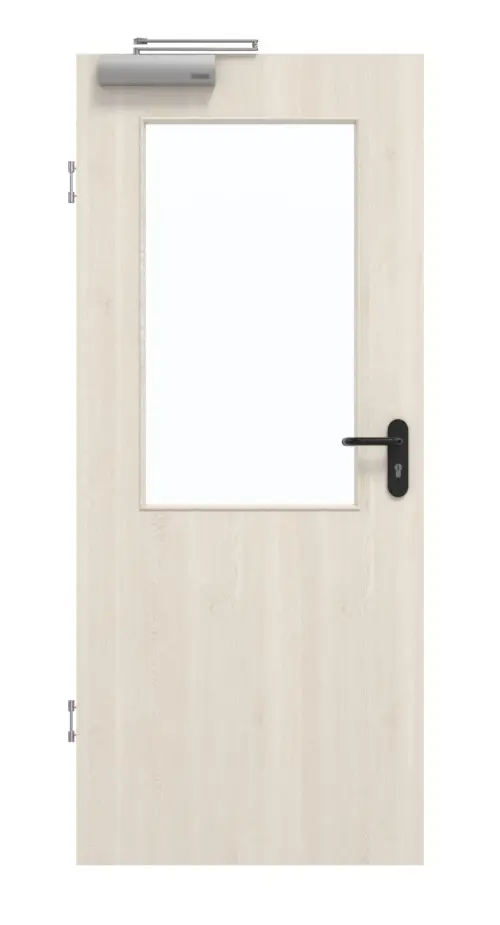 GARANT Drzwi przeciwpożarowe Authentic Perl CePaL z przeszkleniem LA-6