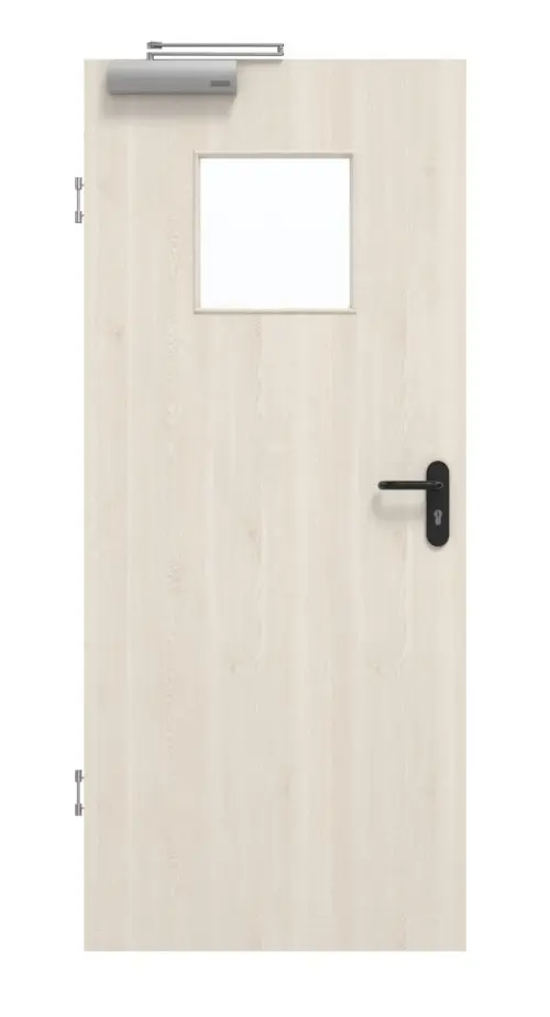 GARANT drzwi dymoszczelne Authentic Perl CePaL z wycięciem na szybę LA-8
