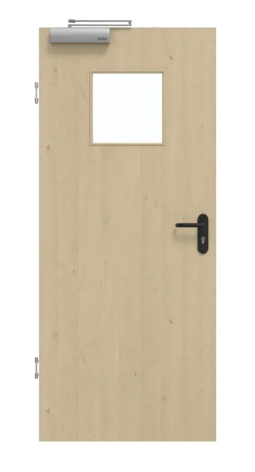 GARANT drzwi dymoszczelne Natura Ahorn CePaL z przeszkleniem LA-8