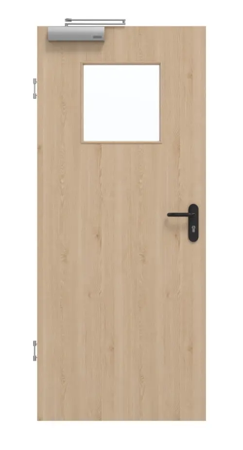 GARANT drzwi dymoszczelne Authentic Achat CePaL z przeszkleniem LA-9