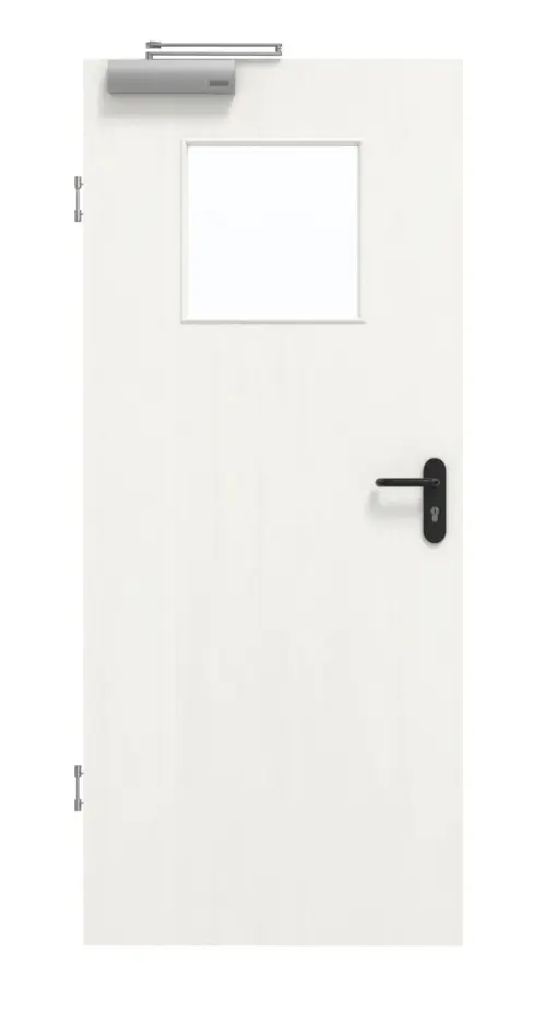 GARANT Drzwi przeciwpożarowe Authentic Bianco CePaL z przeszkleniem LA-9