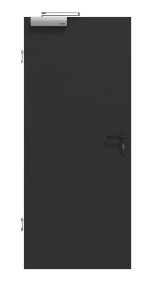 GARANT drzwi dymoszczelne matowy RAL 9005 G-TEC