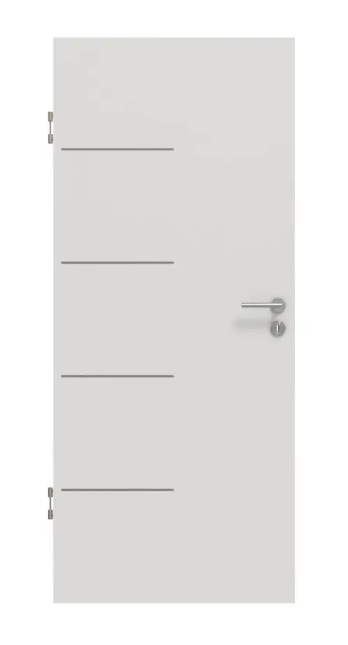 Drzwi dźwiękoszczelne GARANT Corona 834 Silver Grey CePaL