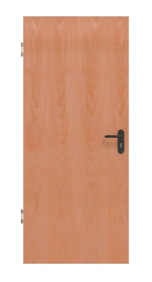 Zdjęcie drzwi dźwiękoszczelnych fornirowanych drewnem naturalnym  buk klasyczny - Jeld-Wen