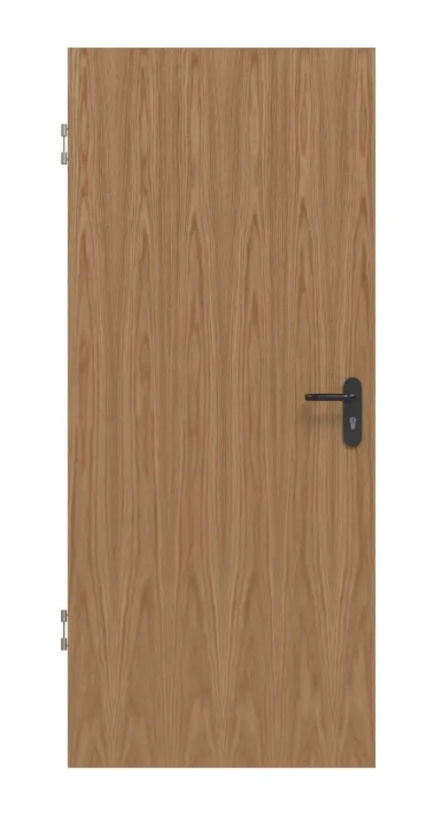 Zdjęcie drzwi dźwiękoszczelnych fornirowanych drewnem naturalnym dąb klasyczny - Jeld-Wen