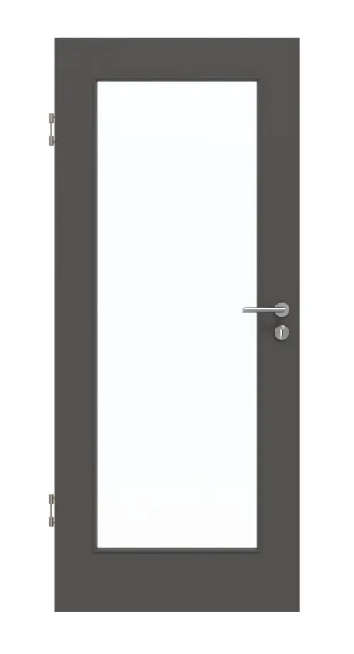 GARANT drzwi dźwiękoszczelne 10622-60 Ebony CePaL z przeszkleniem LA-2